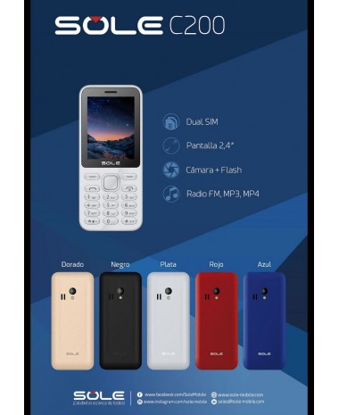 Celular SOLE C200