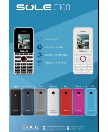 Celular SOLE C100